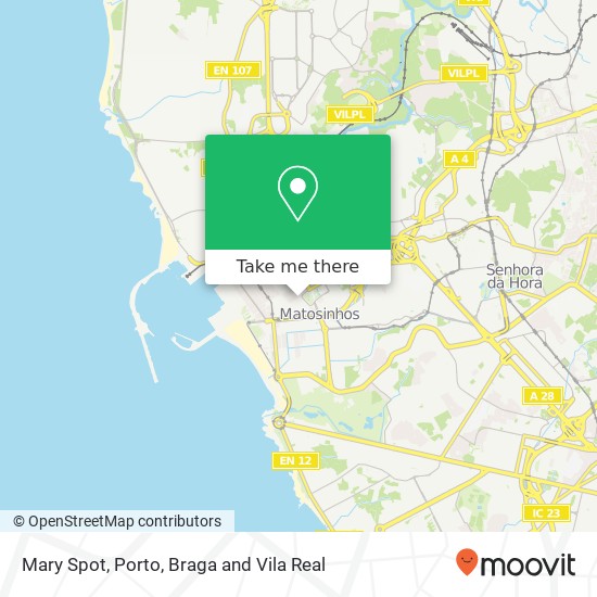 Mary Spot map