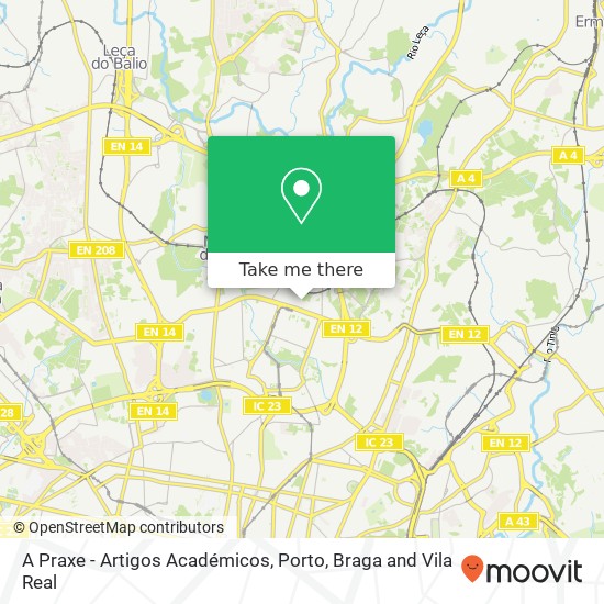 A Praxe - Artigos Académicos map