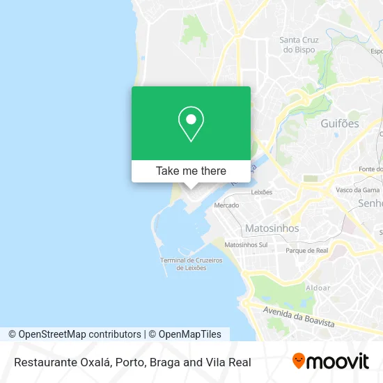 Restaurante Oxalá map