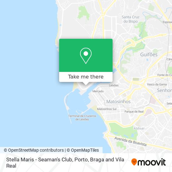 Stella Maris - Seaman's Club map