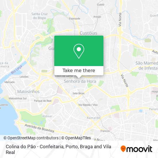 Colina do Pão - Confeitaria map