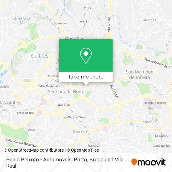 Paulo Peixoto - Automóveis map
