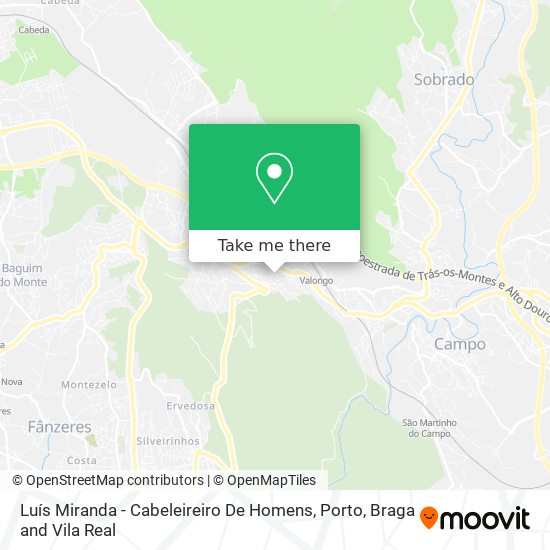 Luís Miranda - Cabeleireiro De Homens map