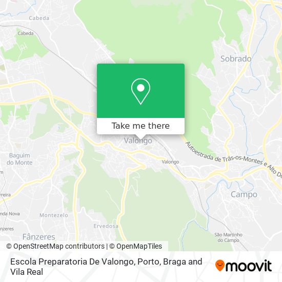 Escola Preparatoria De Valongo map