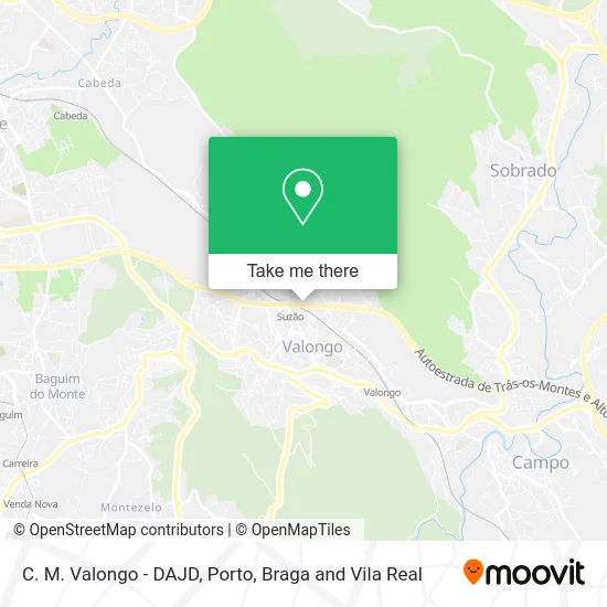 C. M. Valongo - DAJD map