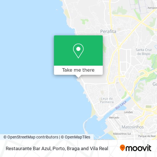 Restaurante Bar Azul map