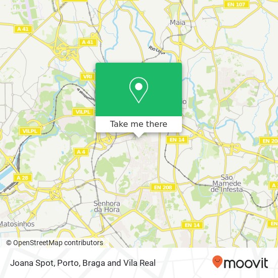 Joana Spot map