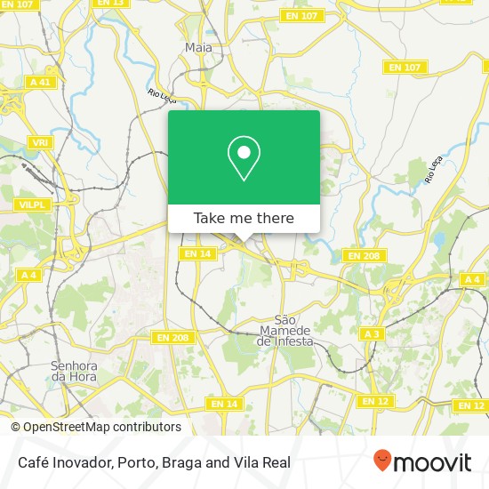 Café  Inovador map
