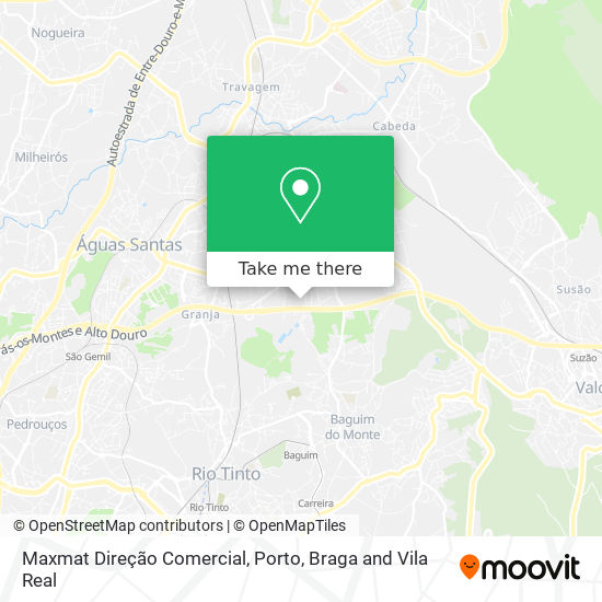 Maxmat Direção Comercial map