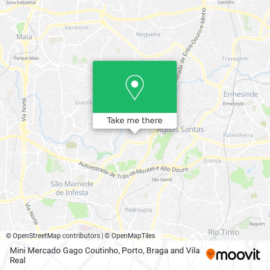 Mini Mercado Gago Coutinho map
