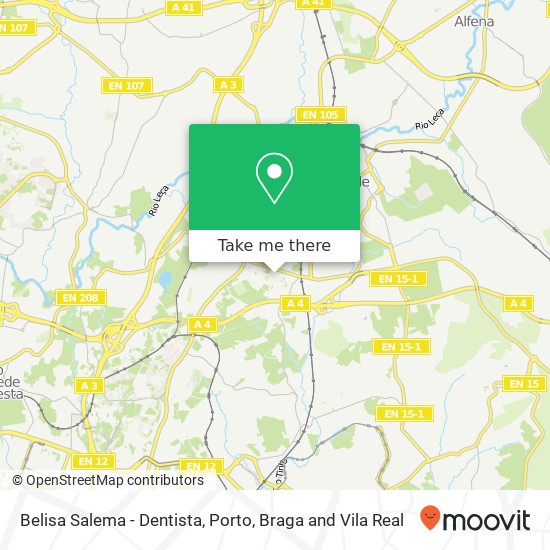 Belisa Salema - Dentista map