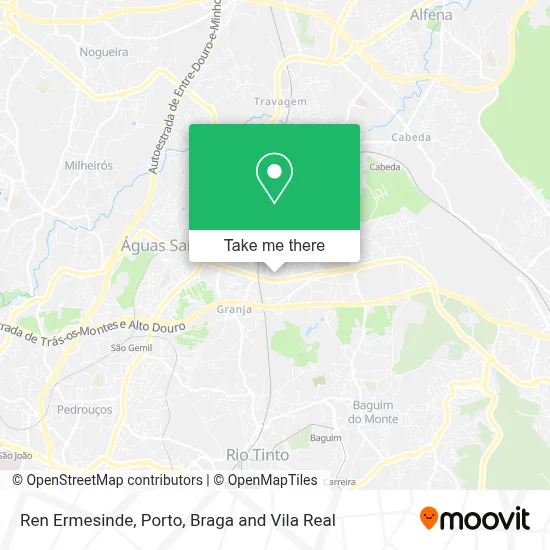 Ren Ermesinde map