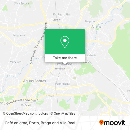 Café enigma map
