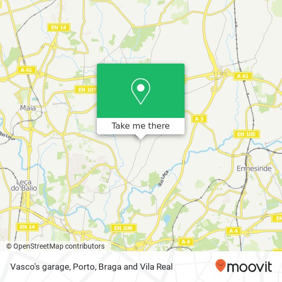 Vasco's garage map