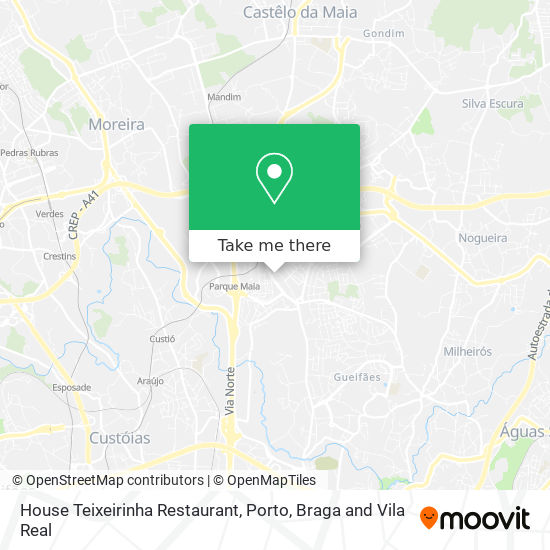 House Teixeirinha Restaurant map