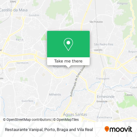 Restaurante Vanipal map