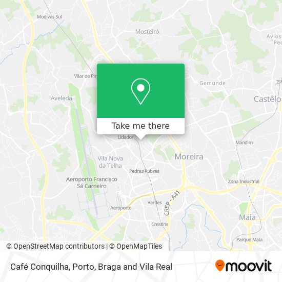Café Conquilha map
