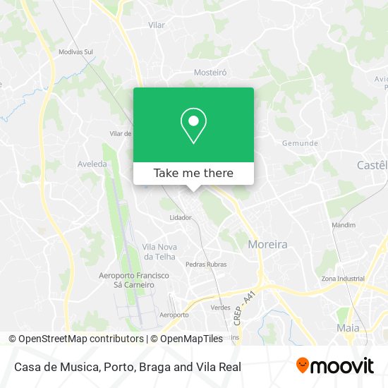 Casa de Musica map