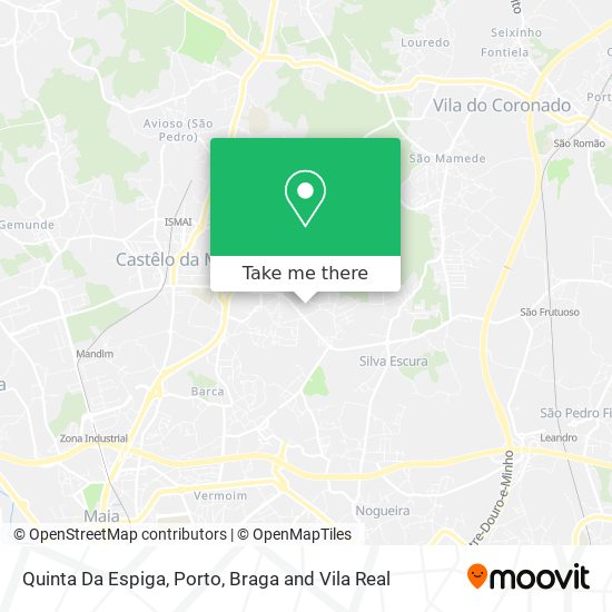 Quinta Da Espiga map