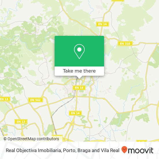 Real Objectiva Imobiliaria mapa