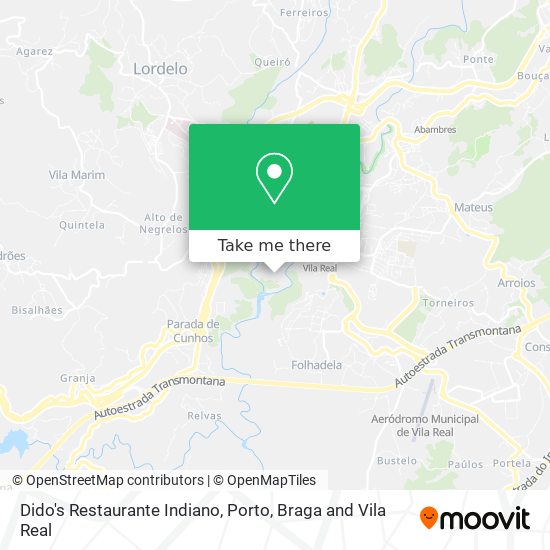 Dido's Restaurante Indiano map