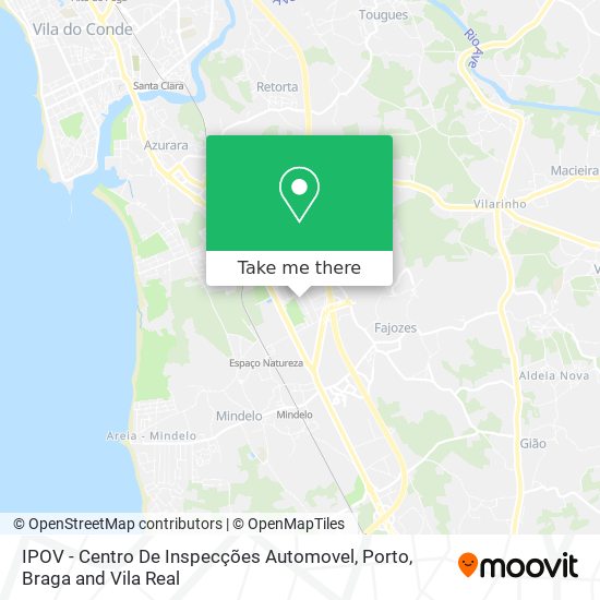 IPOV - Centro De Inspecções Automovel map