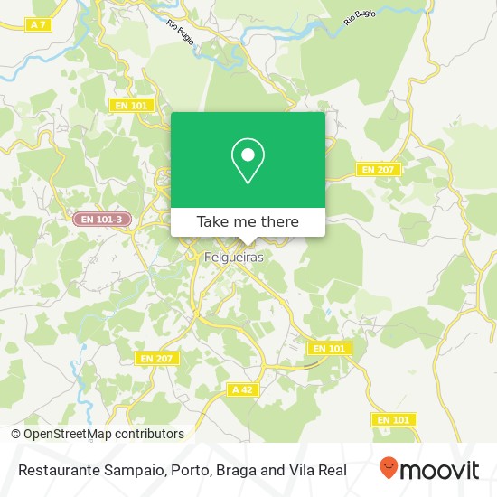 Restaurante Sampaio map