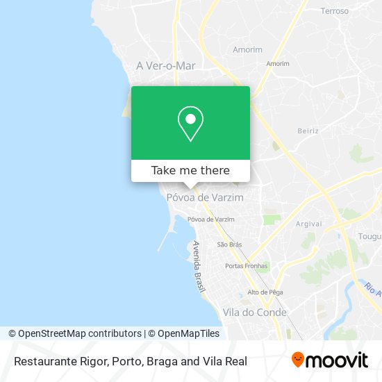 Restaurante Rigor map