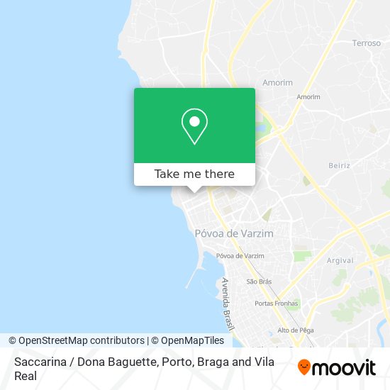 Saccarina / Dona Baguette map