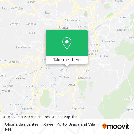 Oficina das Jantes F. Xavier map