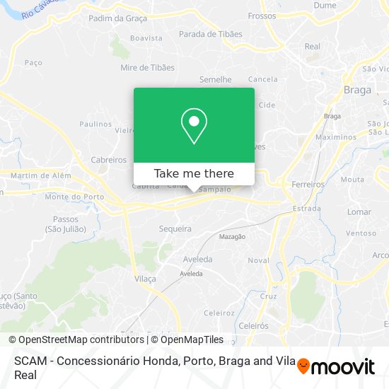 SCAM - Concessionário Honda map