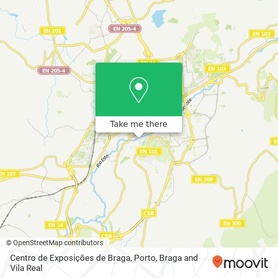 Centro de Exposições de Braga map