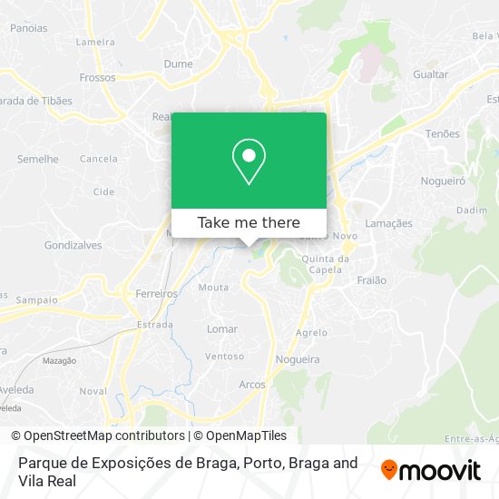 Parque de Exposições de Braga map