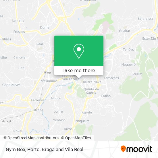 Gym Box map