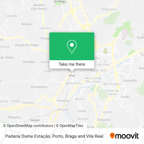 Padaria Dume Estação map