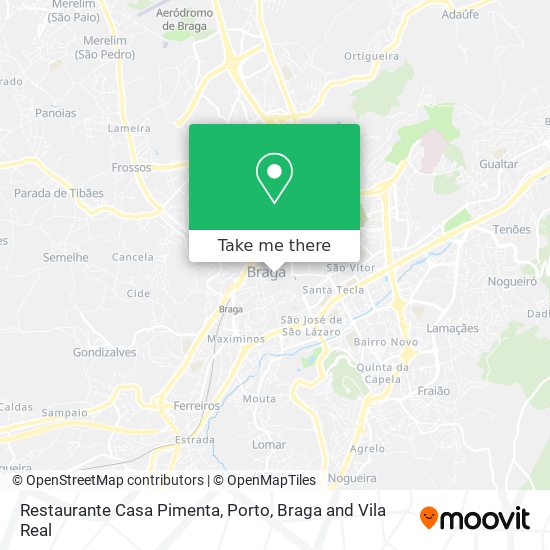 Restaurante Casa Pimenta map