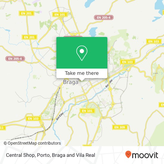 Central Shop map