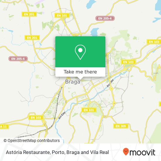 Astória Restaurante map