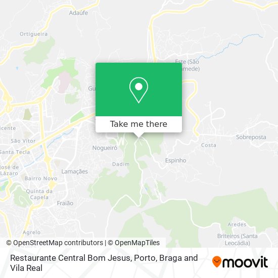 Restaurante Central Bom Jesus map