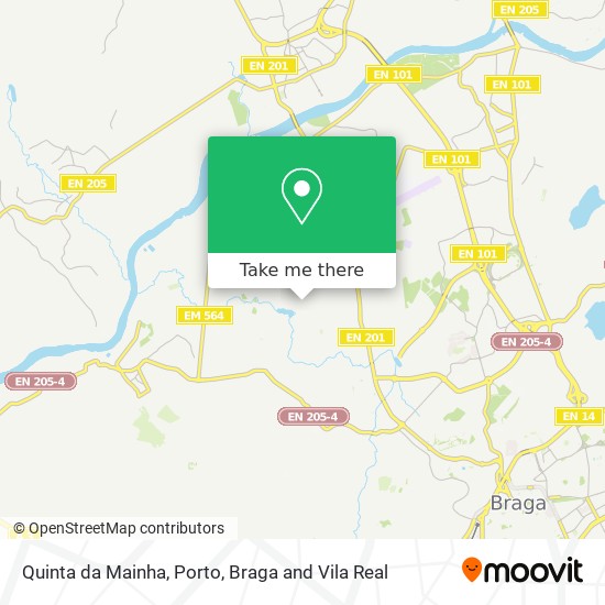 Quinta da Mainha map