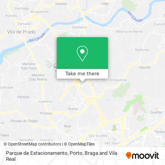 Parque de Estacionamento mapa