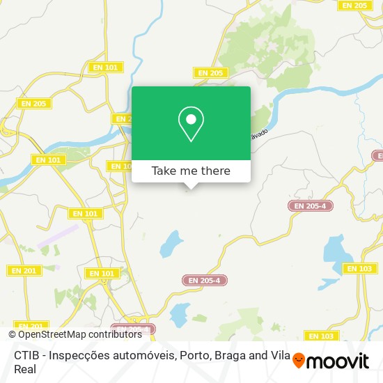 CTIB - Inspecções automóveis map