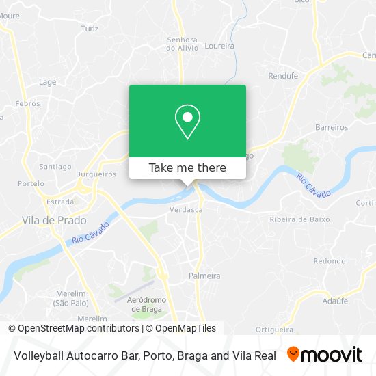 Volleyball Autocarro Bar map