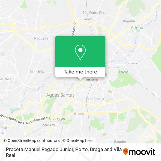 Praceta Manuel Regado Júnior map