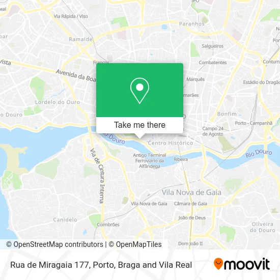 Rua de Miragaia 177 map