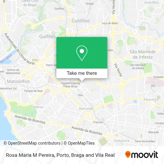Rosa Maria M Pereira map