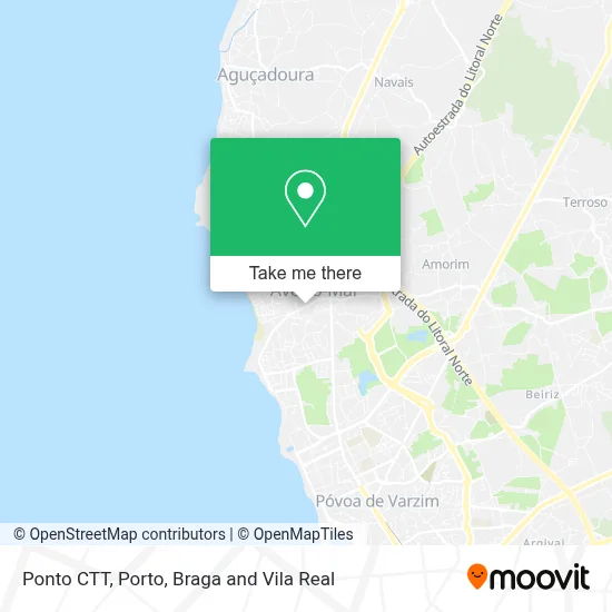 Ponto CTT map