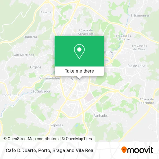 Cafe D.Duarte map
