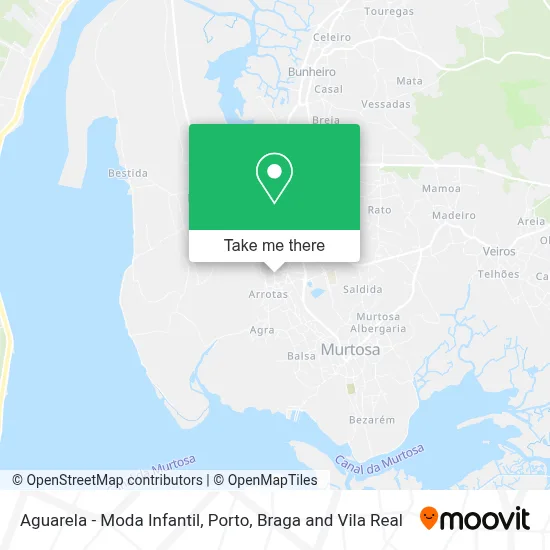 Aguarela - Moda Infantil map