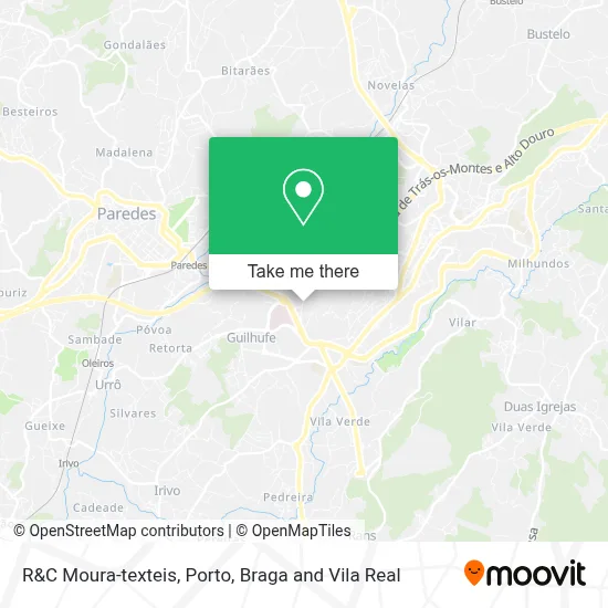 R&C Moura-texteis map